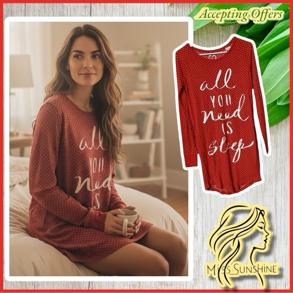 Live Love dream by Aeropostale NWT - Sz XS - Sleep shirt “All you need i…